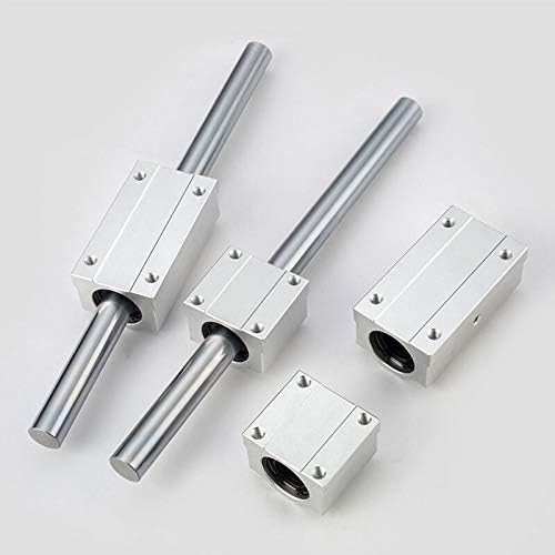 Guias lineares 4pcs scs 6/8/10/12/13/16/20/25/30 UU/LUU Linear Motion Ball Slide Units