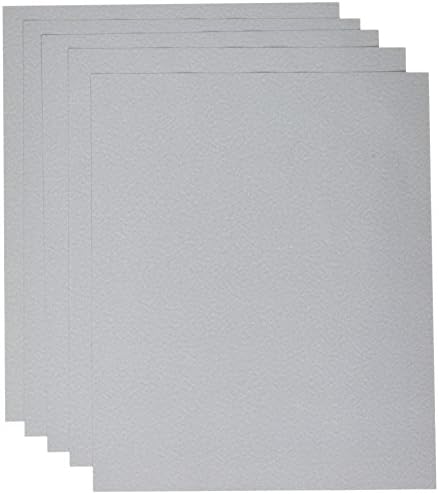 Trusco TDSP6005p Papel de afiação vazio, 8,9 x 11,0#23,6 polegadas, pacote de 5