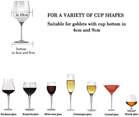 Fashion Creative Wine Cup Rack - Under Gabinet Fashion Creative Wine Glass Rack - Metal pendurado de vinhos de vinhos
