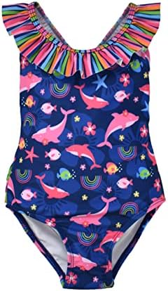 FLAP Happy Girls 'UPF 50+ Mindy Crossback Swimsuit