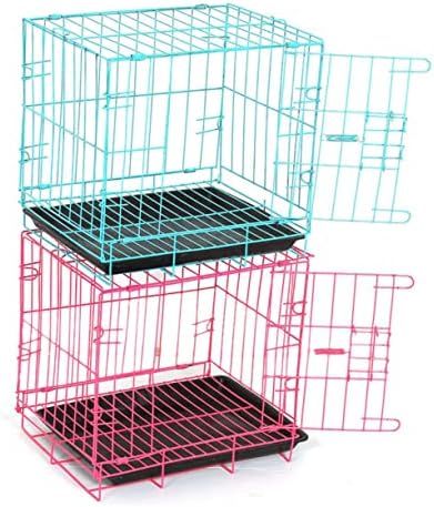 IPETBOOM 2PCS Small Metal Bandey Puppy Carrier para gaiolas de cachorro para cães pequenos para cães pequenos gaiolas de gatos