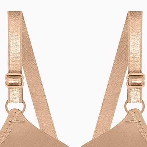 Bras for Womens No Underwire Push Up Bralettes Strap Ajuste Breta respirável T-shirt Bra Corset Underwear