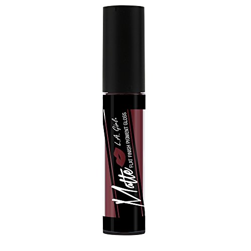 L.A. Girl Matte Flat Finish Gloss, rebelde, 0,17 onças