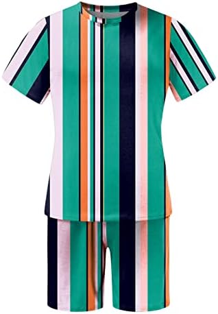 Camisas de vestido de verão bmisEgm para homens Men Primavera Terno do verão da praia Camisa de estampa esportiva curta de manga