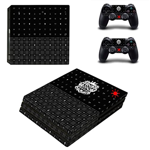Jogo The Sora Kingdom Role-Playing PS4 ou PS5 Skin Stick Hearts para PlayStation 4 ou 5 Console e 2 Controllers Decal Vinil V10267