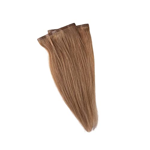 Extensões de cabelo de cabelos BFB para mulheres, extensões de cabelo humano reais para cabelos curtos, preto preto de preto de 14