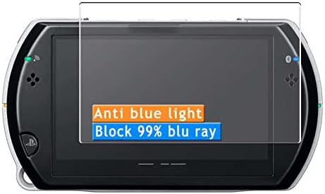 VAXSON 4-PACK Anti-Blue Light Screen Protector, compatível com PSP Go TPU Film Protectors Stick [não temperado vidro]