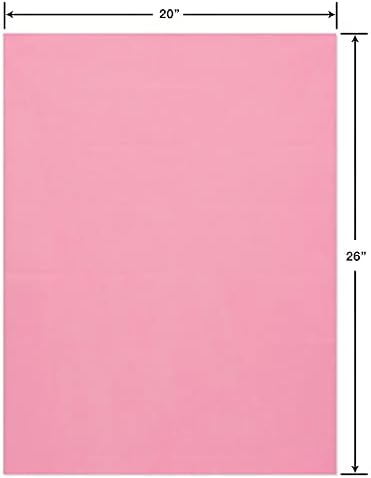 Papyrus Light Pink Fixue Paper para o Dia das Mães, Páscoa, Aniversários, Casamentos, chuveiros de noiva, chuveiros