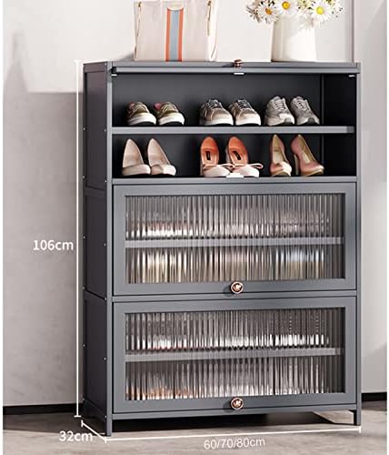 Rack de sapato simples no gabinete de sapatos domésticos em casa Super grande capacidade de armazenamento à prova de