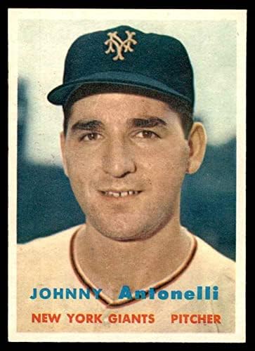 1957 Topps 105 Johnny Antonelli New York Giants NM Giants