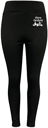 Perneiras alinhadas de lã Leggings térmicas quentes de tamanho grande para mulheres controle de barriga de alta cintura de