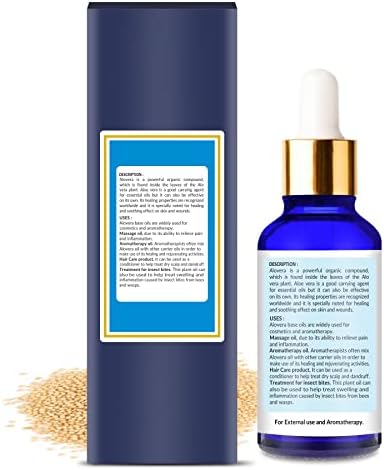 Óleo de semente Genie Amaranth Home | puro e natural Óleo essencial não diluído - 15 ml, com conta -gotas