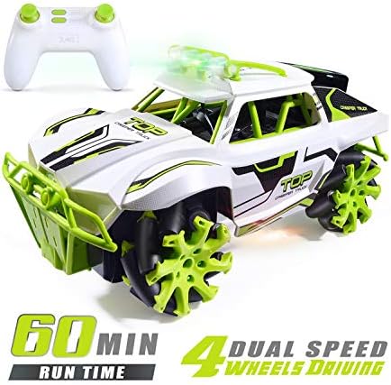 VILLACOOL 4WD CONTROLE REMOTE CAR VEÍCULO RC DRIFT RC SPED SPEED Dual Modo e movimento rápido para a esquerda e direita