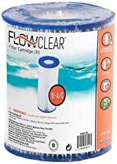 Bestway Flowclear Filter Cartidge tipo III / AC | Para uso na maioria das bombas de filtro de piscina