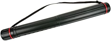 Chartpak Rapidesign Grande tubo expansível, 3-7/8 W x 26-43-3/8 L, preto, 1 cada