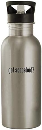 Presentes Knick Knack Get Scopeloid? - 20 onças de aço inoxidável garrafa de água, prata