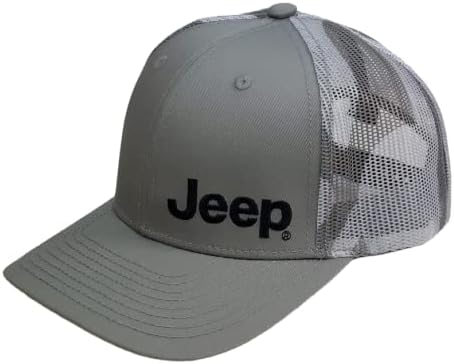 Jeep Premium Richardson Trucker Dads Hat for Men Baseball Cap Polo Hats Patch