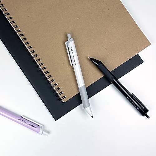 Zero G Ball Ballpond Pen padrão definido para escritório/trabalho e escola - caneta esferográfica de tinta preta de 1,0 mm, retrátil,