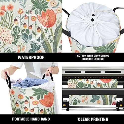 FLOR FLOR FLUSER 2 PECESSA PEÇAS SACO DE RAPATO DE LAPUNDY COM MÁQUINA DE DATRAÇÃO LAVABILÍVEL GRANDE Organizador de roupas