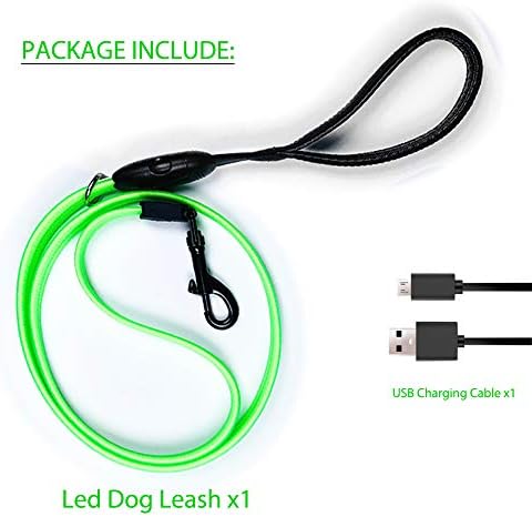 Holdall LED Dog Collar Light, colares iluminados recarregáveis ​​USB brilhando em escuro tornam os animais de estimação a