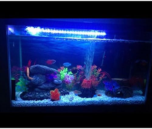 Jacksuper 59cm/23.23 polegadas submersíveis 16 cores luz aquário, iluminação de LED à prova d'água RGB RGB Fish Tank Lamp para toda a água
