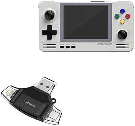 BOXWAVE SMART GADGET Compatível com o Retroid Pocket 2+ - AllReader SD Card Reader, MicroSD Card Reader SD Compact USB para