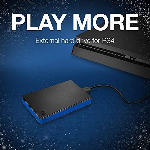 Seagate Game Drive 4TB Externo disco rígido portátil HDD - Compatível com PS4