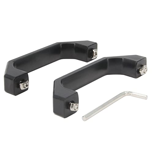 BefenyBay 2pcs preto alumínio de alumínio Holdre Holding Distância 100mm para 20 Série Aluminum Extrusion Perfil para impressora 3D