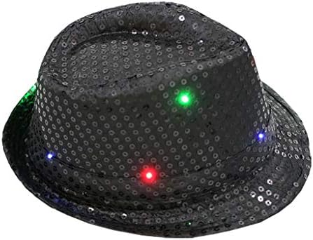 Manhong Dance Up Fancy Planking Hat Lantex Vestido unissex Party LED Light Colorful Baseball Caps Megaphone Hat