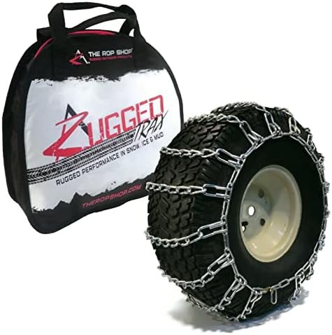 A ROP SHOP | Par de 2 cadeias de pneus de ligação 26x12x12, 25x10x8 para Polaris Sportsman ATV Quad Bike