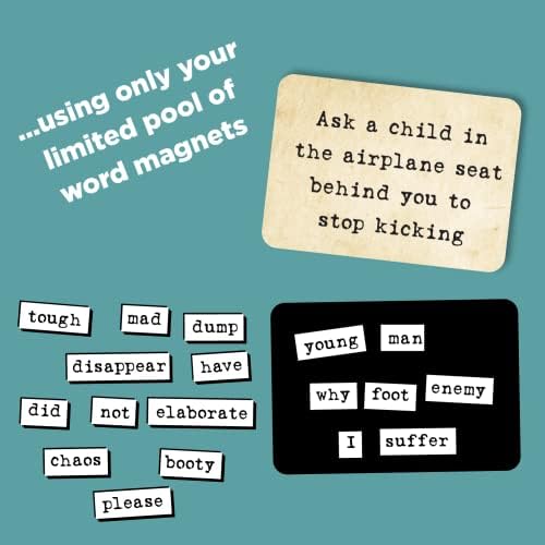 Ransom Notes Expansion Pack One - The Ridiculous Word Magnet Party Game, mais de 3 jogadores