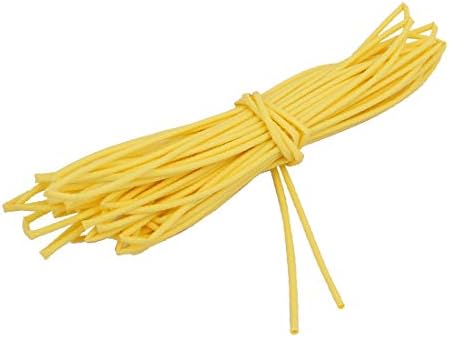 X-Dree 10m Comprimento de 1,5 mm ISOLEFINA INTERNO DE POLOOLEFINA DE POLOOLEFINA EM TUBO EXTRILHANTE AMARELO (10M LUNGHEZZA 1,5 mm Interno dia poliolefina isolante Termorestringibile avvolgere tubo giallo