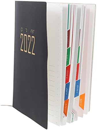 Notebook MagicLulu Notebook A5 Notebook Planejador Semanal 2022 Agenda Planejadores Página por dia Cronograma de Diário Planos de