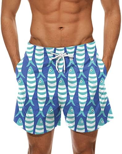 Surfras de praia masculina Surf Surf calças de cordas elásticas cintura rápida seca esportiva calça curta