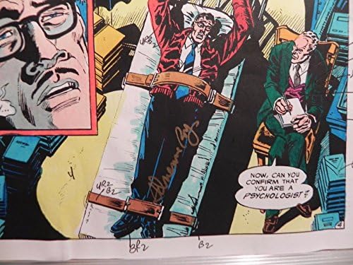 Vintage Batman Detective Comics 643 Arte colorida assinada Adrienne Roy com C.O.A pg4