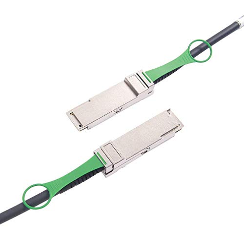 40G Cabo QSFP+ DAC-40GBASE-CR4 Passivo Anexo direto Direct Cabo Twinax QSFP Para dispositivos Arista CAB-Q-Q-0.5M, 0,5 metros