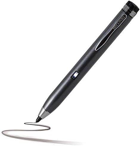 Broonel Grey Point Fine Digital ativo caneta de caneta compatível com o Lenovo ThinkPad P52 15,6 polegadas | Lenovo ThinkPad P53 15,6