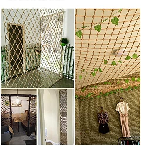 HappLignly Photo Wall Decoration Net, Redes de corda de cânhamo de cerca de cerca, líquido de proteção de proteção