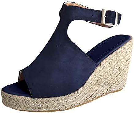 Mocas de tiras ao ar livre feminino Slip Slip em mocassins Manças de trabalho Sandálias de casamento de salto baixo