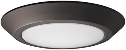 NUVO 62/1267 LED LUZ DE DISC, 1,40X9.84X9.84, Bronze/escuro