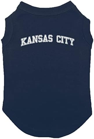Kansas City - camisa de cães esportivos da Universidade Estadual