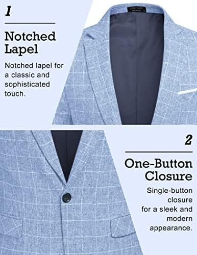 Coofandy Men's Casual Suit Blazer Jackets