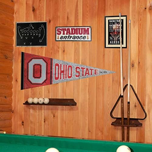 Ohio State Buckeyes Pennant Browback Vintage Banner