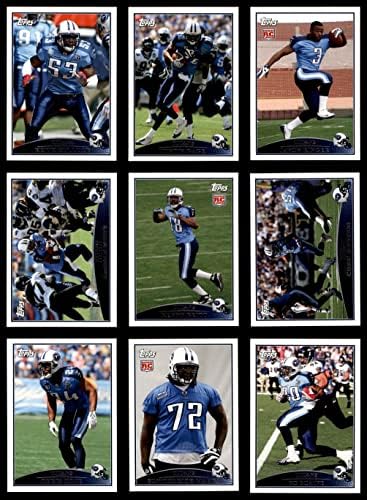 2009 TOPPS TENNESSEE Titans quase completo conjunto de equipes Tennessee Titans NM/MT Titans