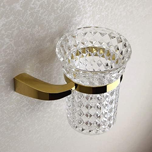 Escova de vidro de cristal flexível com maçaneta longa, fácil de instalar pincel de vaso sanitário montado na parede com