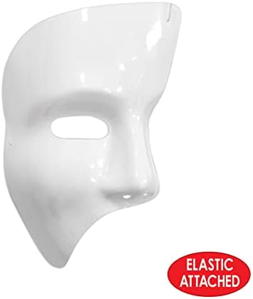 Beistle s60820 waz12 máscaras fantasmas, branco