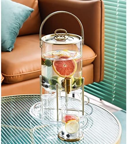 N/A Fria Kettle House com suco de torneira Pote de alta temperatura da sala de estar de chá de fruta barril de vidro