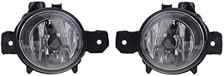 Valeo Novo par de luzes de nevoeiro OEM compatível com BMW 128i 135i 2008-2013 63176924655 BM2592126 BM2593126 63176924656 88893