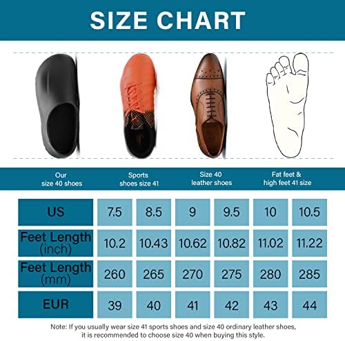 Phurnit Chef Sapatos Homens - Não deslize Sapatos de Segurança à prova d'água resistentes a óleo Sapatos de cozinha