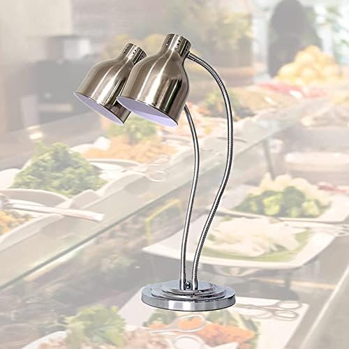 Funnybsg lâmpada de calor alimento aquecedor de alimentos luminária de lâmpada de lâmpada, restaurante buffet de buffet de mesa